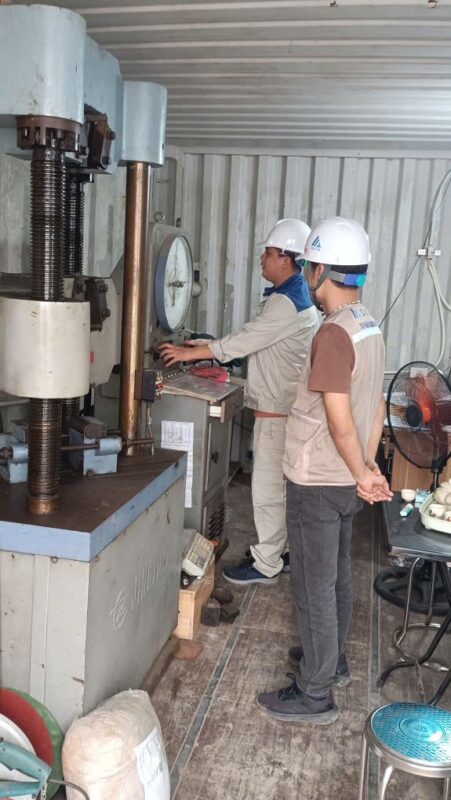 Dự án kiểm định vật liệu xây dựng